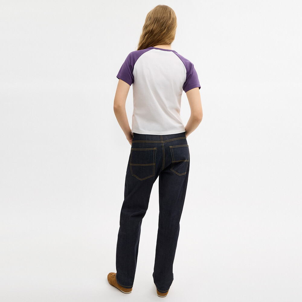 Coach Outlet Charms Raglan T-Shirt In Organic Cotton